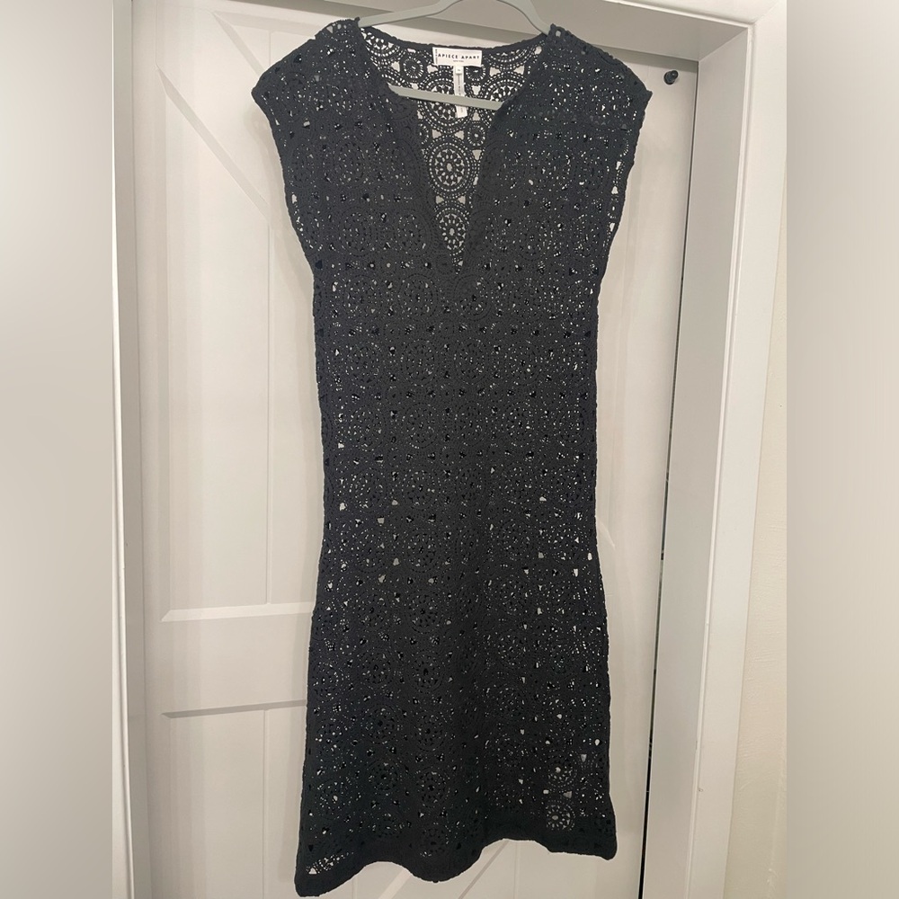 Apiece apart crochet cover up